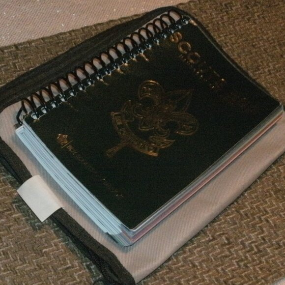 Scouts BSA Handbook 14th Edition Spiral Bound 2019 & Canvas Cloth Zip Book Cover - Picture 1 of 7